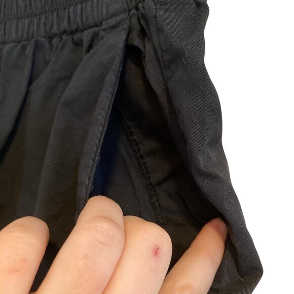 Everlane Black Cotton Elastic Waist Loungewear Loose Fit Curvy Pants Size 4 - Picture 11 of 16